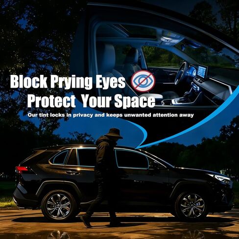 Precut Window Tint Film for Ford Taurus Sedan 2000-2004 All Side+Rear Windshield 10% VLT 2Ply Anti-Shatter, UV Block, Privacy Protection, Easy Install, No Trimming Needed,Heat & Glare Reduction in Kuwait