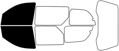 Rvinyl Window Tint Kit Compatible with Ford Windstar 2003 Installation Kit (Complete) in Kuwait