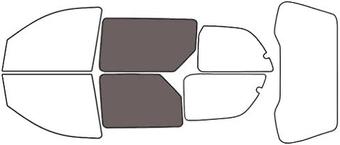 Rvinyl Window Tint Kit Compatible with Ford Windstar 2003 Installation Kit (Complete) in Kuwait