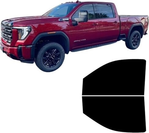 No Cutting Required — This precut Window Tint kit is Designed specifically for 2020-2026 GMC Sierra 2500 4 Door Truck Models. Precision-Cut Patterns Ensure an Exact fit. (20% Medium) in Saudi Arabia