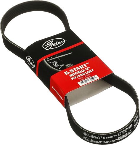 Gates K070381EST E-Start Micro-V Serpentine Drive Belt in Kuwait