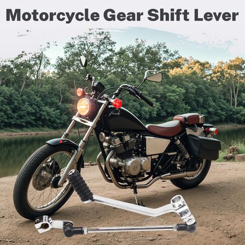 Riloer Motorcycle Shift Linkage Motorcycle Gear Shift Lever, Motorcycle Gear Shift Lever Shift Change Linkage Gear Shifter, Compatible with Honda CA250 Compatible with Earth Eagle DD250 in Kuwait