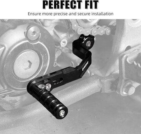 NICECNC Shift Lever Pedal Compatible with Yamaha YFZ450R/RSE 2009-2025, YFZ450X 2010-2011, Replacement for 18P-18110-00-00, Black in Kuwait