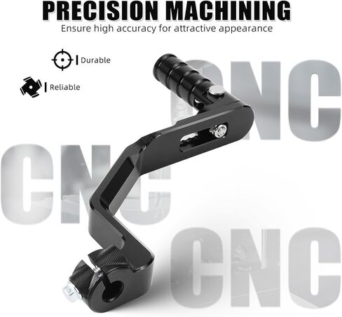 NICECNC Shift Lever Pedal Compatible with Yamaha YFZ450R/RSE 2009-2025, YFZ450X 2010-2011, Replacement for 18P-18110-00-00, Black in Kuwait