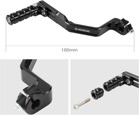 NICECNC Shift Lever Pedal Compatible with Yamaha YFZ450R/RSE 2009-2025, YFZ450X 2010-2011, Replacement for 18P-18110-00-00, Black in Kuwait