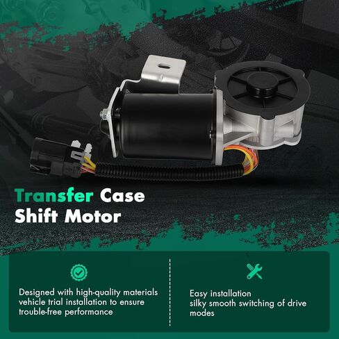 SCITOO 600-943 4WD Transfer Case Motor Replacement for 2006 For Hummer H3 3.5L,2007-2010 For Hummer H3 3.7L,2008-2010 For Hummer H3 5.3L,2009 2010 For Hummer H3T 3.7L,2009 2010 For Hummer H3T 5.3L in Kuwait