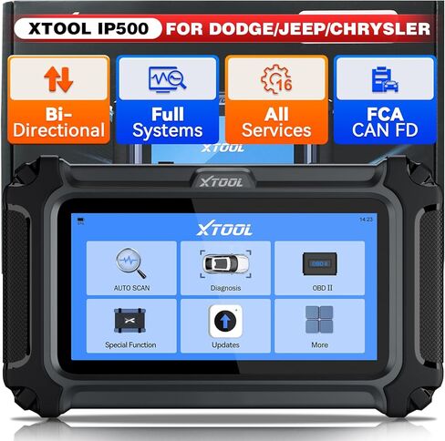 XTOOL IP500 for GM OBD2 Scanner, Bidirectional Scan Tool with Full Systems Diagnostic for Buick/Chevy/Cadillac/GMC, Diagnostic Scanner with All Services-Oil/ABS Bleed/Crank Relearn, Lifetime Update in Kuwait