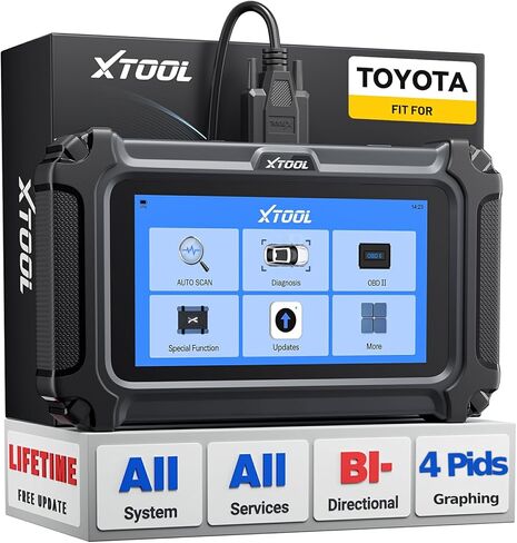 XTOOL IP500 for GM OBD2 Scanner, Bidirectional Scan Tool with Full Systems Diagnostic for Buick/Chevy/Cadillac/GMC, Diagnostic Scanner with All Services-Oil/ABS Bleed/Crank Relearn, Lifetime Update in Kuwait