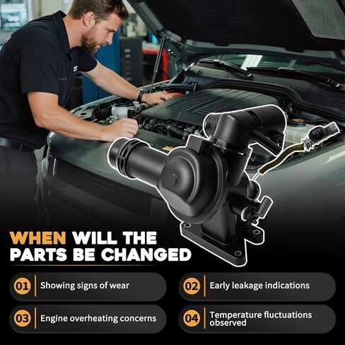 Thermostat Housing Fit For Land Rover Range Rover 2018-2023 Fit For Land Rover Defender 2020-2023 Fit For Land Rover Discovery 2018-2024 Replaces LR106640 LR093328 JDE39956 JDE40748 in Saudi Arabia