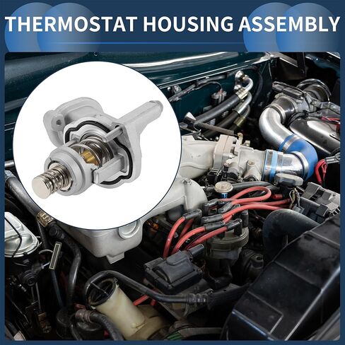 ترموستات من سبائك الألومنيوم للسيارة لكاديلاك CTS CT6 ATS CT5 مجموعة مبيت منظم حرارة مبرد المحرك لسيارة شيفروليه كامارو 2016-2022 لسيارة شيفروليه كولورادو 2017-2022 رقم 12678784 in Kuwait