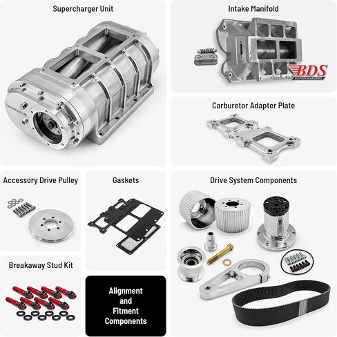 Speedmaster PCE460.1025 متوافق مع مجموعة منفاخ الشاحن الفائق Ford 429 460 Complete 6-71 Roots in Kuwait