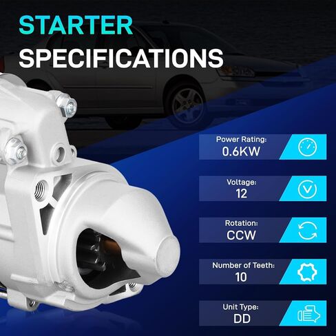 BDELI 19610 استبدال محرك بداية جديد لهوندا GXV530 GCV520 GCV530 GXV520 14HP 16HP، Toro Precision Z340 Z3400 Z350 TimeCutter Z530 ZD530 OE#: 31200-Z0A-003 228000-9480 410-52184 SND0453 in Kuwait