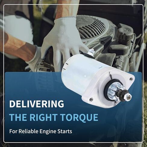 NEW Starter Motor Replacement for FR691V FR730V FR651V FS481 FS541 FS600, Cub Cadet Z-Force 48 54 60 RZT54 RZT50 LTX1050 LTX1046, 10-Teeth Replace 21163-0711, 21163-0714, 21163-0749, 5954N in Saudi Arabia