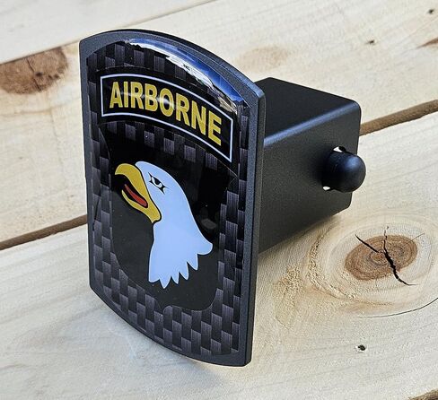 غطاء وصلة وصلة المقطورة Freedom Forged Military Airborne Eagle، فولاذ أسود، 4 × 2 × 3.5 بوصة، يناسب أجهزة الاستقبال من الفئة III وIV مقاس 2 بوصة، صنع في الولايات المتحدة الأمريكية in Kuwait