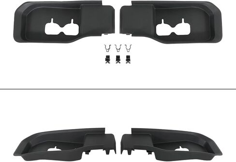 time secret Trailer Hitch Hole Cover forf Ford F-250, F-350, F-450,F-550, F-600 Super Duty 2023 2024 2025 Front Bumper License Plate Bracket Tow Hook Cover Trim Replaces PC3Z8310AA PC3Z8311AA in Saudi Arabia