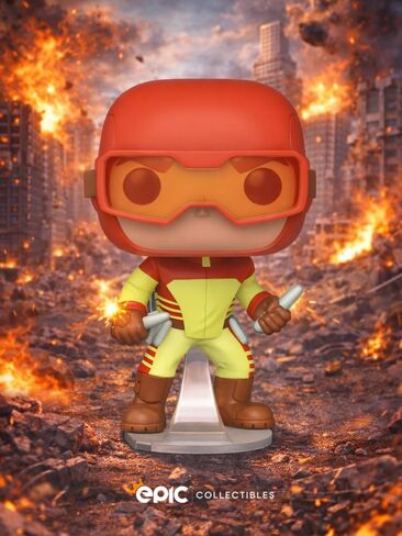 Epic Collectibles Pop Animation: Invincible - Rex Splode Vinyl Figure Bundled with Box Protector Compatible for Funko in Kuwait