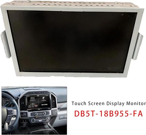 شاشة لمس معلومات الراديو Topteng 8 بوصة تعمل باللمس لسيارة Ford Explorer 2011-2015، F- 150/250/350 2013-2015، Edge 2011-2014 DC3T18B955FA، DC3T18B955FB، DC3T18B955FC، in Kuwait