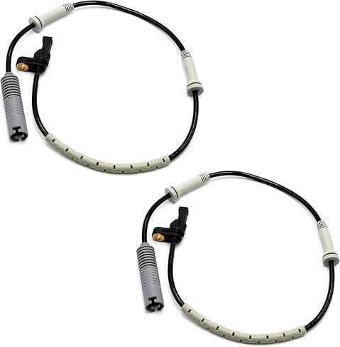 2Pcs Front Left and Right ABS Wheel Speed Sensor Compatible with BMW 2008-2013 128i 135i 325i 328i 330i 335d 335i 335i xDrive 335is M3 E82 E87 F20 E90 F30 RWD Replaces 34526760424 34526785020 in Kuwait