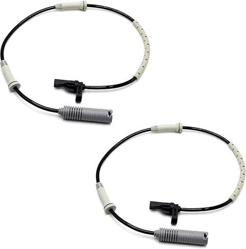 2Pcs Front Left and Right ABS Wheel Speed Sensor Compatible with BMW 2008-2013 128i 135i 325i 328i 330i 335d 335i 335i xDrive 335is M3 E82 E87 F20 E90 F30 RWD Replaces 34526760424 34526785020 in Kuwait
