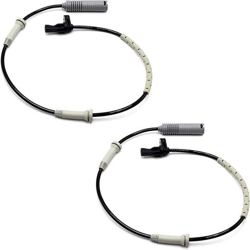 2Pcs Front Left and Right ABS Wheel Speed Sensor Compatible with BMW 2008-2013 128i 135i 325i 328i 330i 335d 335i 335i xDrive 335is M3 E82 E87 F20 E90 F30 RWD Replaces 34526760424 34526785020 in Kuwait