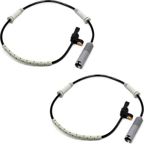 2Pcs Front Left and Right ABS Wheel Speed Sensor Compatible with BMW 2008-2013 128i 135i 325i 328i 330i 335d 335i 335i xDrive 335is M3 E82 E87 F20 E90 F30 RWD Replaces 34526760424 34526785020 in Kuwait