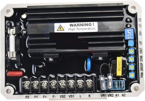 1PCS AVR EA16A Automatic Voltage Regulator 16KVA 16A for Brushless Generator 400HZ with PLC Paralleling Controls in Kuwait