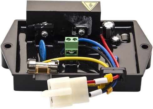 4 Wires R202B AVR Voltage Regulator with Adjustor Generator Control Board for Parts in Kuwait