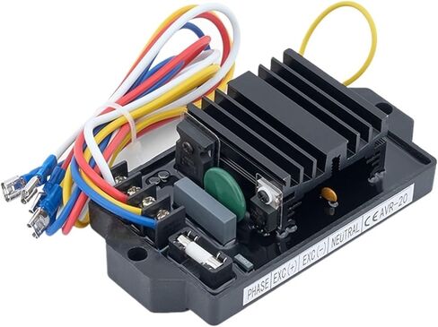 AVR-20 20A AVR Automatic Voltage Regulator Brushless Excitation Generator Stabilizer Control Module Diesel Genset Parts in Saudi Arabia