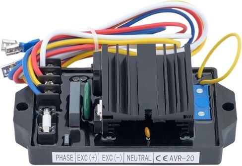 AVR-20 20A AVR Automatic Voltage Regulator Brushless Excitation Generator Stabilizer Control Module Diesel Genset Parts in Saudi Arabia