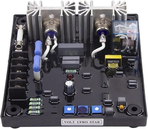 AVR POW50A Automatic Voltage Regulator 30A Universal and brushless Generator Stabilizer Control Adjuster Module Parts in Saudi Arabia