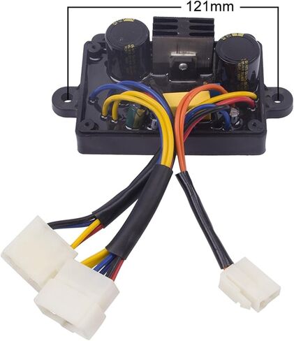 5KW لحام AVR منظم جهد كهربائي أوتوماتيكي لحام مولد التحكم استقرار وحدة 12 أسلاك مرحلة واحدة HJ-5K25DH-12 in Kuwait
