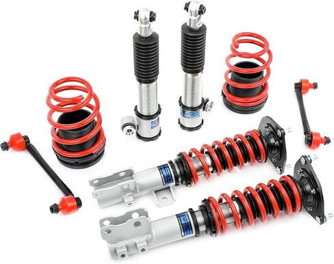 FAPO Adjustable Height Coilover for Hyundai Veloster 1st Gen FS 2011-2018 Mono-Tube Shock Suspension Strut Lowering Kit in Kuwait