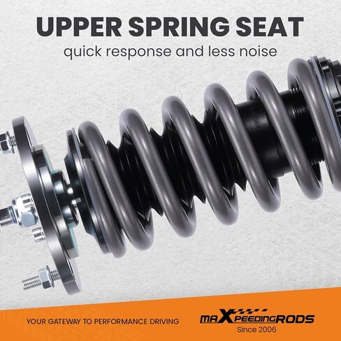 maXpeedingrods Coilover for BMW 3 Series E36 1990-1999, 24 Levels Rebound Damping Adjustable Coilovers Suspension Kit, Height Adjustable Shock Absorber Struts, Lowering Kit T7 Upgrade Racing Series in Kuwait