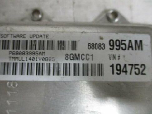 Engine ECM Control Module 1.4L Fits 12-14 Compatible with Fiat 500 P005150604AB 05150604AB in Kuwait