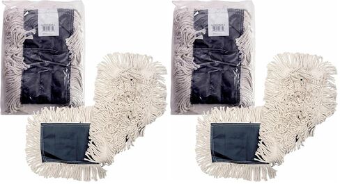 Genuine Joe - 00365EA Disposable Cotton Dust Mop Refill, 5" W x 36" L, Natural in Saudi Arabia