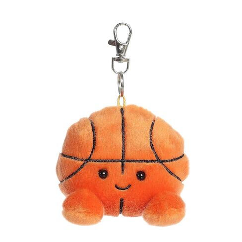 مشبك Aurora® Adorable Palm Pals™ Hoops Basketball™ - قطيفة ممتعة يمكن تجميعها للأطفال والكبار - مثالية لتزيين الغرف وهدايا عيد الميلاد - برتقالية 10.16 سم in Kuwait