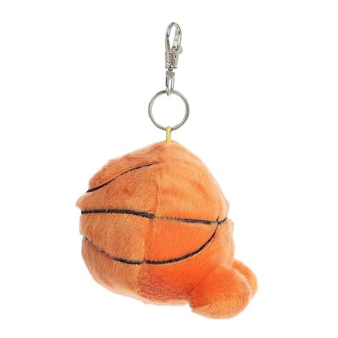 مشبك Aurora® Adorable Palm Pals™ Hoops Basketball™ - قطيفة ممتعة يمكن تجميعها للأطفال والكبار - مثالية لتزيين الغرف وهدايا عيد الميلاد - برتقالية 10.16 سم in Kuwait