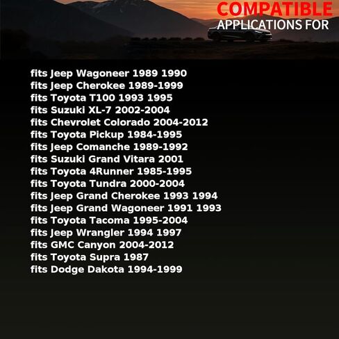 Manual Transmission Seal Front differential oil fits Jeep Grand Wrangler Cherokee 1989 1990 1991 1992 1993 1994 1995 1996 1997 1998 1999 fits Toyota Pickup 4Runner 1984 1985-1995 1 Pcs in Kuwait