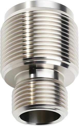 محول فلتر الزيت 13/16"-16 إلى 1 1/8"-16، SUS304 من الفولاذ المقاوم للصدأ، متوافق مع Duramax CAT 1R-1807، VOLVO 478736، AGCO AG121853، BALDWIN B7225، NAPA 7791 in Saudi Arabia