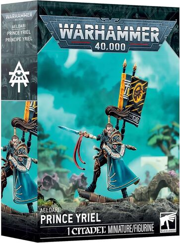 Games Workshop - Warhammer 40K - Aeldari - Prince Yriel in Kuwait
