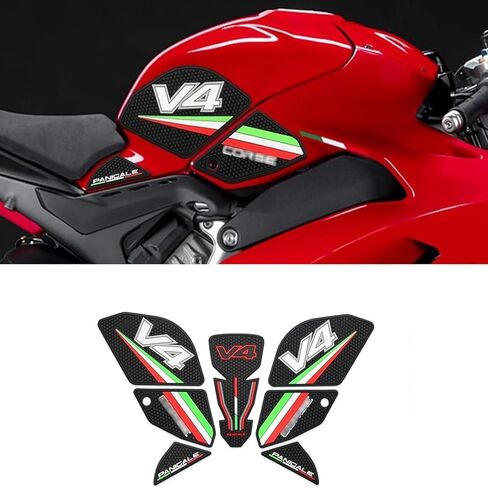 for 2026 2025 Panigale V4 S R SP2 Panigale V4S V4R V4SP2 2022-2025 2026 Motorcycle Accessories Rubber Protective pad Fuel Tank Sticker Anti Slip Tank pad in Saudi Arabia