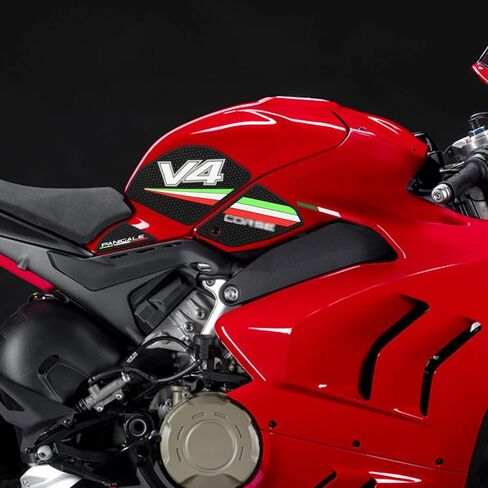 for 2026 2025 Panigale V4 S R SP2 Panigale V4S V4R V4SP2 2022-2025 2026 Motorcycle Accessories Rubber Protective pad Fuel Tank Sticker Anti Slip Tank pad in Saudi Arabia