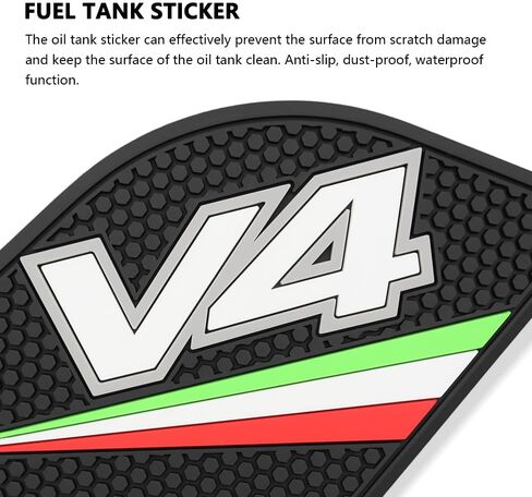 for 2026 2025 Panigale V4 S R SP2 Panigale V4S V4R V4SP2 2022-2025 2026 Motorcycle Accessories Rubber Protective pad Fuel Tank Sticker Anti Slip Tank pad in Saudi Arabia
