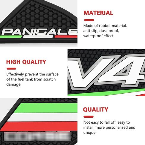 for 2026 2025 Panigale V4 S R SP2 Panigale V4S V4R V4SP2 2022-2025 2026 Motorcycle Accessories Rubber Protective pad Fuel Tank Sticker Anti Slip Tank pad in Saudi Arabia