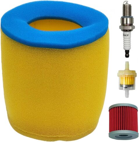 13780-03G00 16510-03G00 Air Oil Filter Kit Fit for Suzuki Eiger 400 LT-A400 LT-F400 King Quad 400 LTA400 LTA400F With Spark Plug in Saudi Arabia