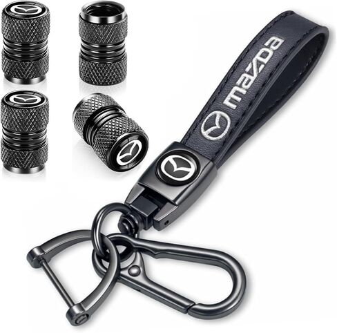 Car Leather Keychains, Replacement Parts With Car Key Chains, Keychain Key Ring Lanyard Accessories (5 Pcs) in Kuwait