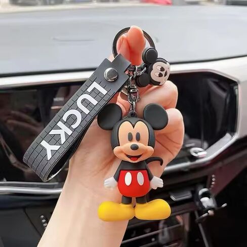 سلاسل مفاتيح Rawan Fresh Mouse للفتيات والأولاد، إكسسوارات سلاسل المفاتيح اللطيفة، حقيبة ظهر محفظة بحلقة مفاتيح Kawaii، مفتاح سيارة معصم (صبي) in Kuwait