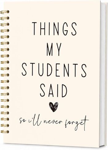 Teacher Notebook Journals,Teacher Gift Spiral Notebook,Thank You Gift for Teacher, Teacher Appreciation Gifts,Teacher Notebook for School Supplies, Home Office,Back to School Supplies 5.5x8.3 in Saudi Arabia