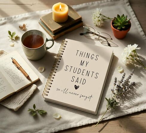 Teacher Notebook Journals,Teacher Gift Spiral Notebook,Thank You Gift for Teacher, Teacher Appreciation Gifts,Teacher Notebook for School Supplies, Home Office,Back to School Supplies 5.5x8.3 in Saudi Arabia