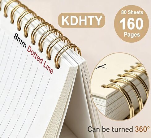 Teacher Notebook Journals,Teacher Gift Spiral Notebook,Thank You Gift for Teacher, Teacher Appreciation Gifts,Teacher Notebook for School Supplies, Home Office,Back to School Supplies 5.5x8.3 in Saudi Arabia